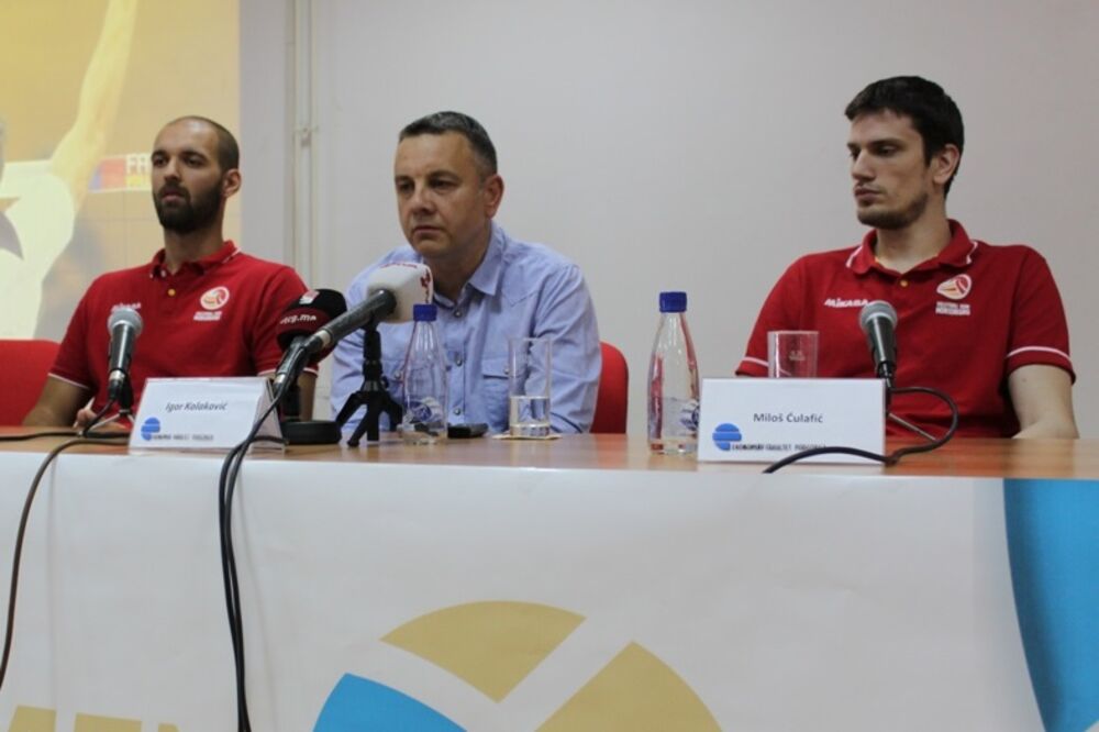 Ćaćić, Kolaković, Ćulafić, Foto: Odbojkaški savez Crne Gore