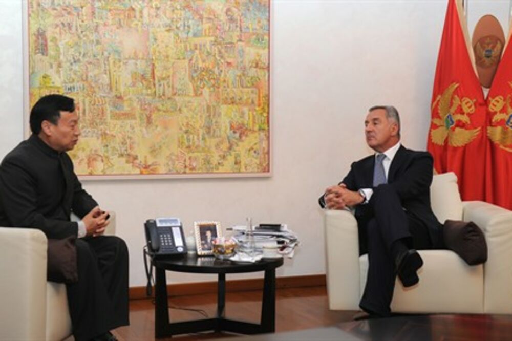 Milo Đukanović, Cui Dživei, Foto: Gov.me