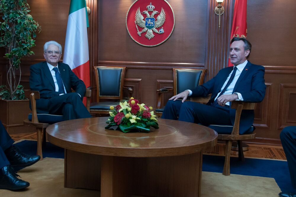 Ranko Krivokapić, Serđo Matarela, Foto: Skupština Crne Gore