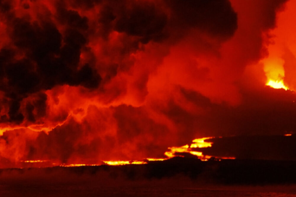 Galapagos, vulkan, Foto: Galapagos.org