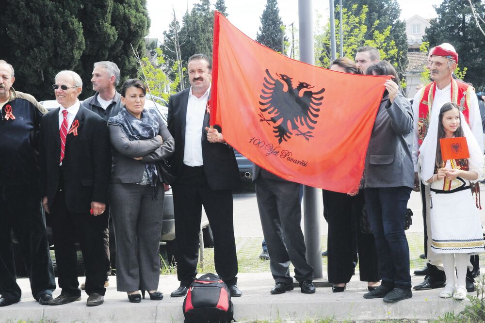 Tuzi protest, Photo: Luka Zeković