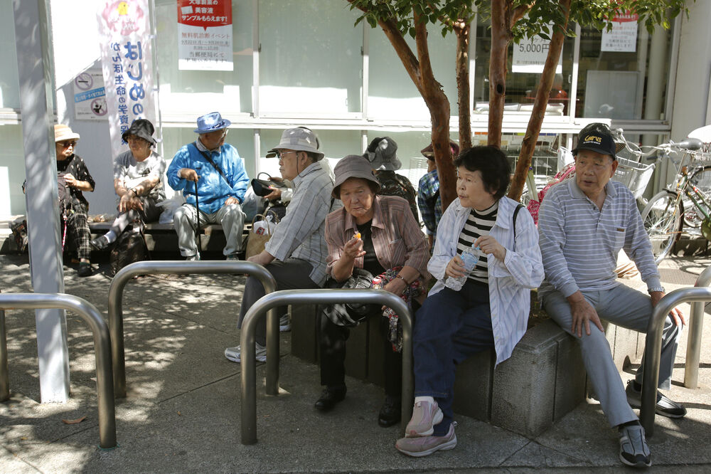 Prosječan životni vijek za Japanke je 86,61 godina a za muškarce 80,21, Foto: Beta/AP