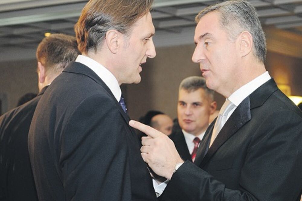 Ranko Krivokapić, Milo Đukanović, Foto: Savo Prelević