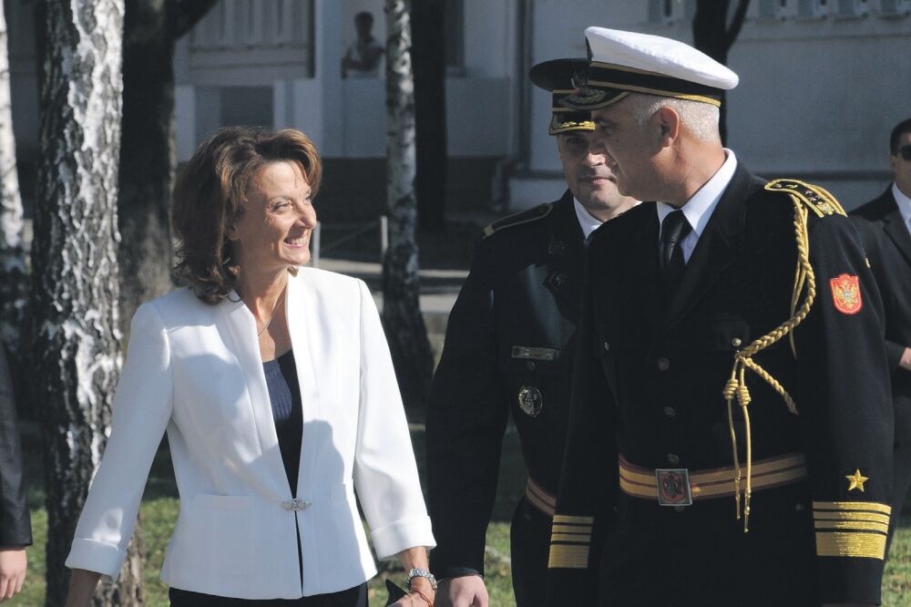 Milica Pejanović-Đurišić, Dragan Samardžić, Foto: Boris Pejović