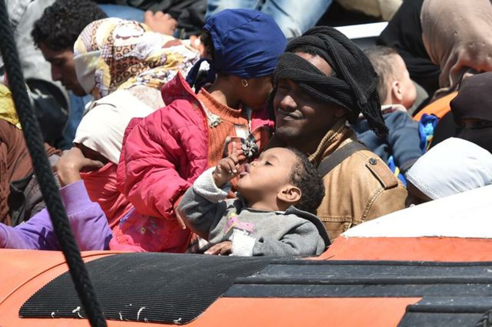 Italija, migranti, Foto: Beta-AP