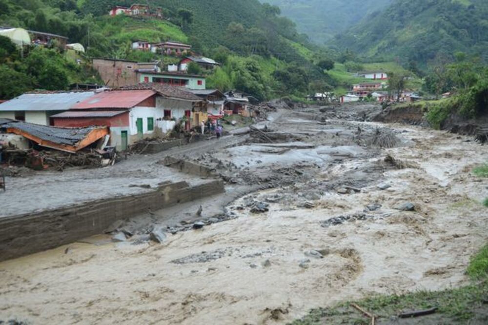 Kolumbija, poplave, Foto: Beta-AP