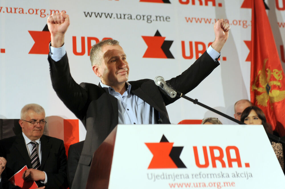 Građanski pokret, URA, Žarko Rakčević, Foto: Savo Prelević