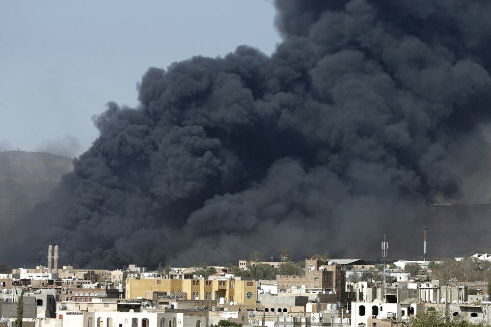 Sana napad, Foto: Reuters