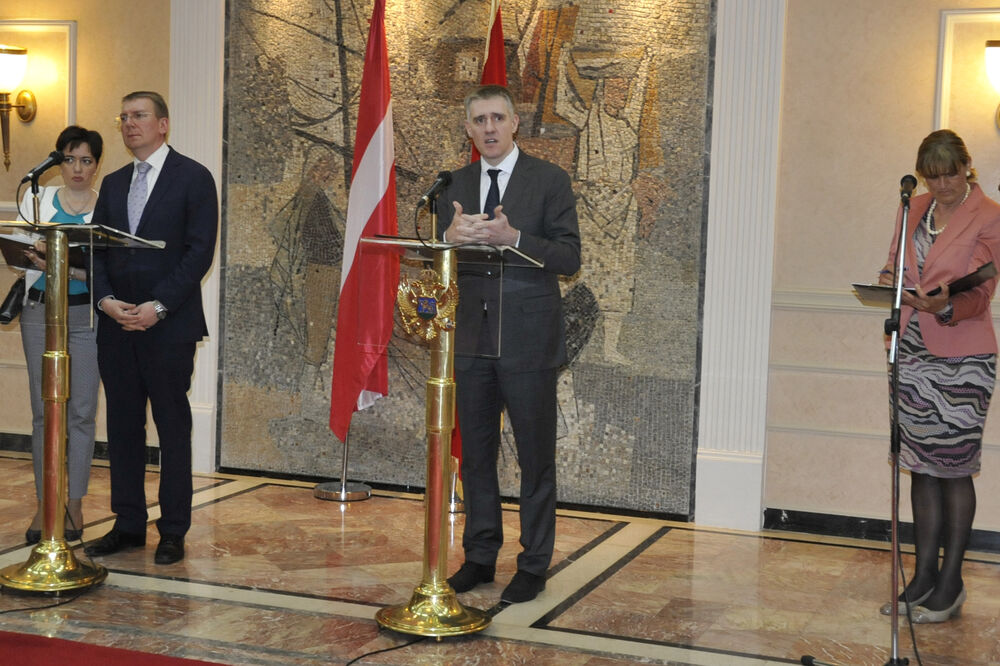 Edgars Rinkevičs, Foto: Vlada Crne Gore