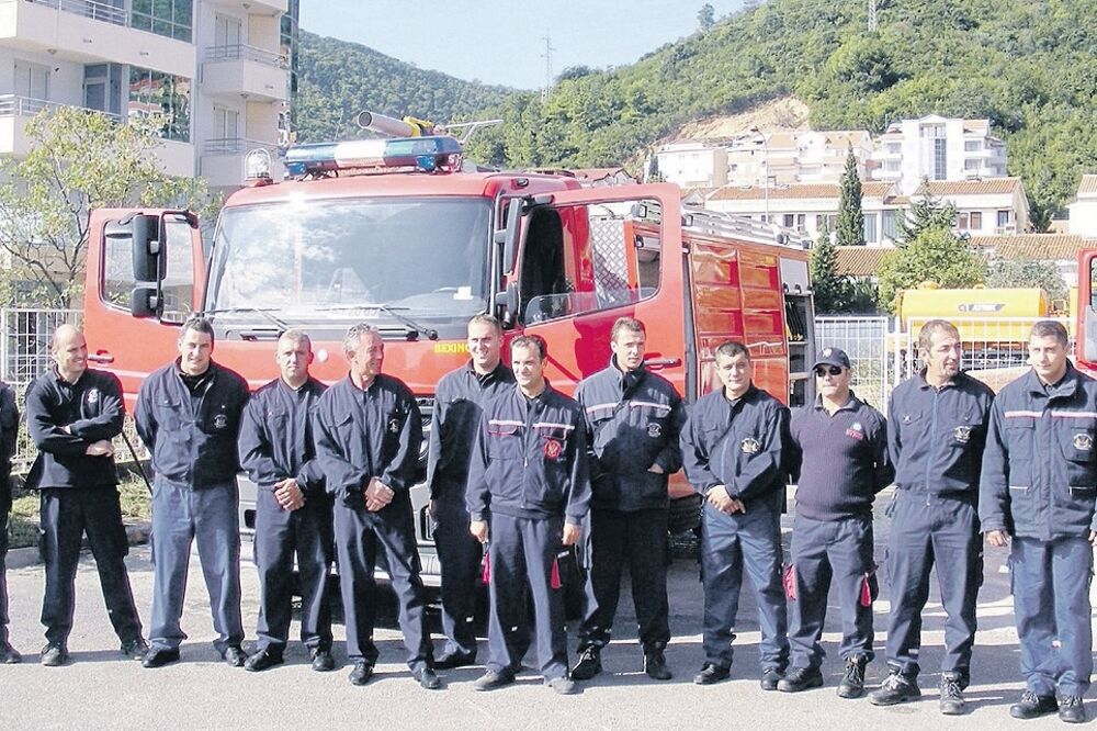 Vatrogasna služba BUdva, Foto: Vuk Lajović