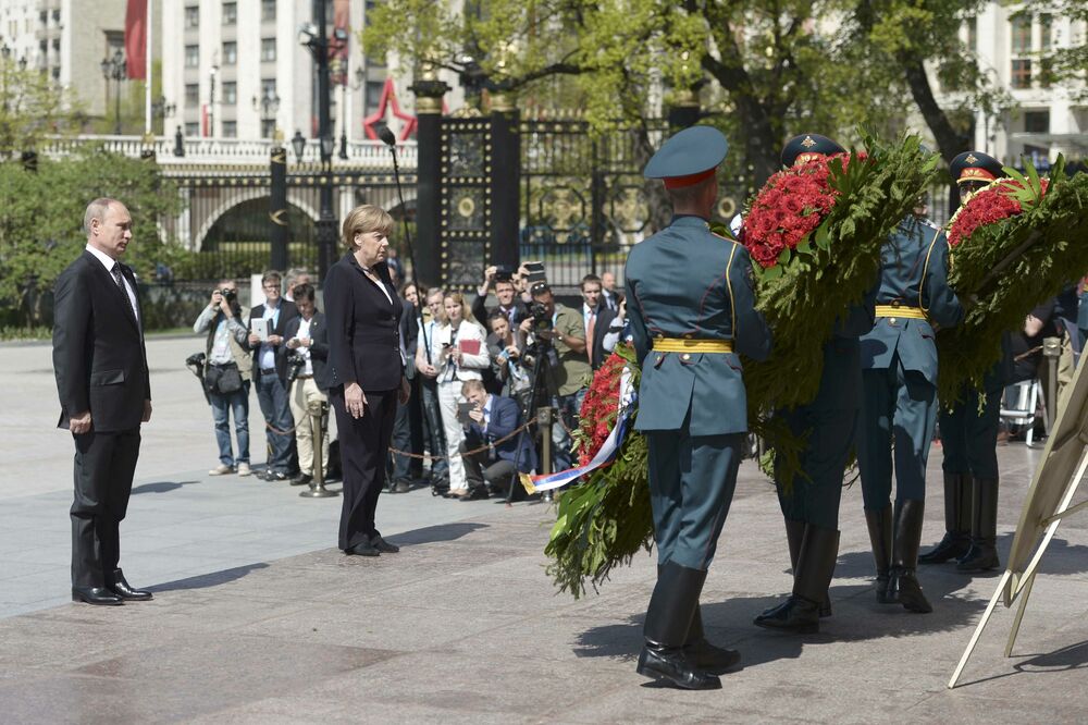 Angela Merkel, Vladimir Putin, Foto: Reuters