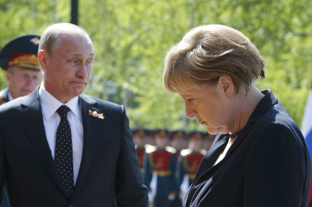 Vladimir Putin, Angela Merkel, Foto: Reuters