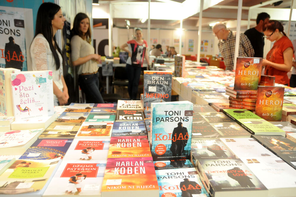 Sajam knjiga, Podgorica, Foto: Boris Pejović