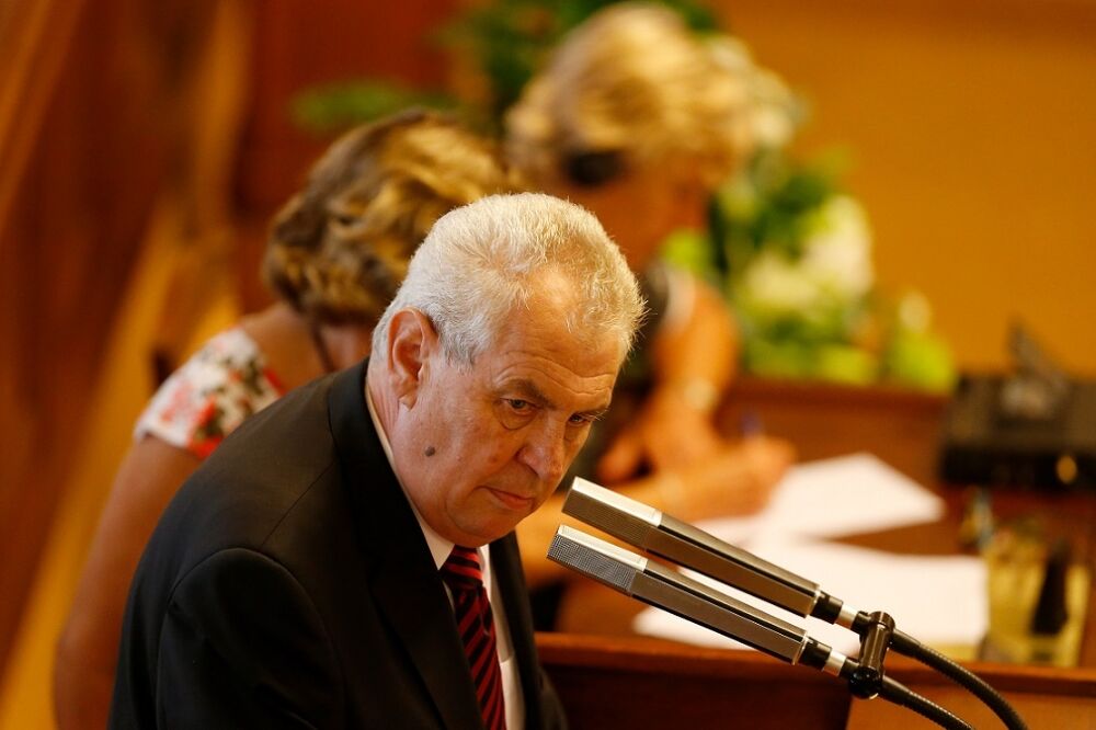 Miloš Zeman, Foto: Beta/AP