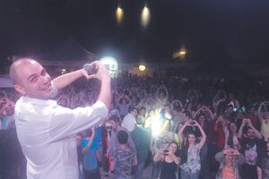 Bojan Marović nastupio pred deset hiljada ljudi u Skoplju