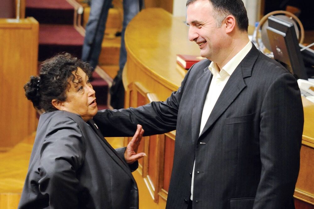 Srđan Milić, Ljupka Dragićević, Foto: Luka Zeković