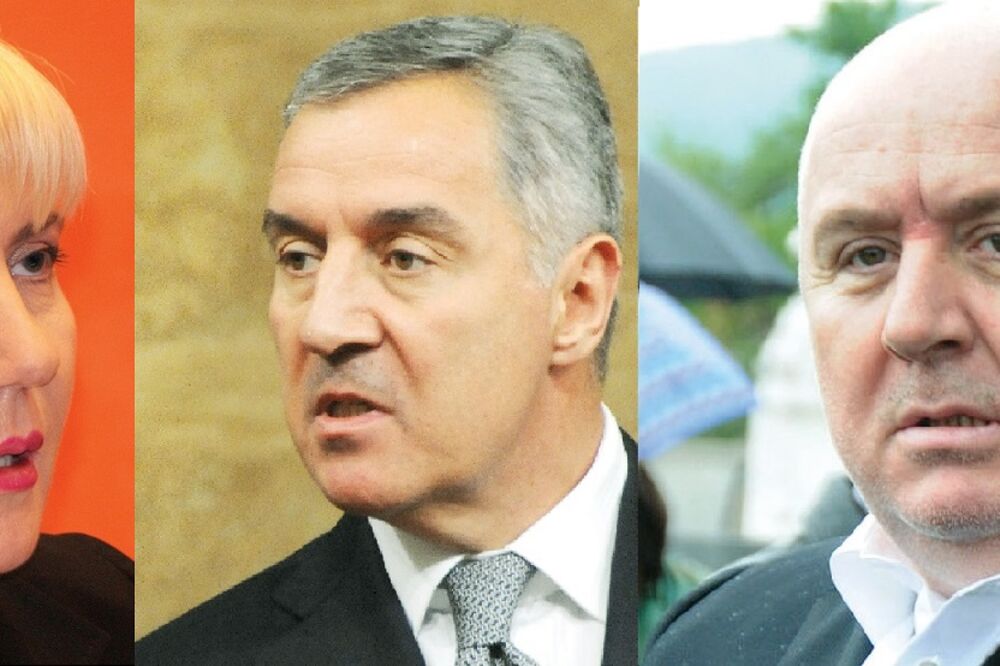 Ana Đukanović, Milo Đukanović, Aco Đukanović, Foto: Vijesti