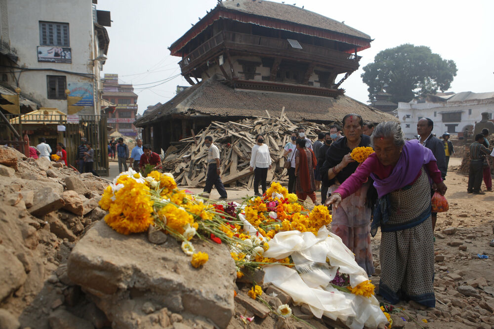 Nepal zemljotres, Foto: Beta/AP