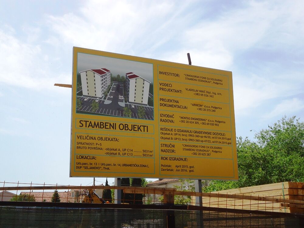 sindikalni stanovi Tivat