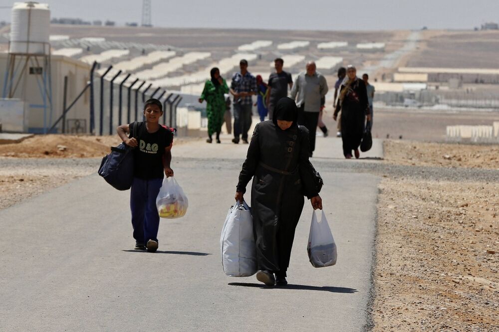 Sirija izbjeglice Aman Jordan, Foto: Reuters