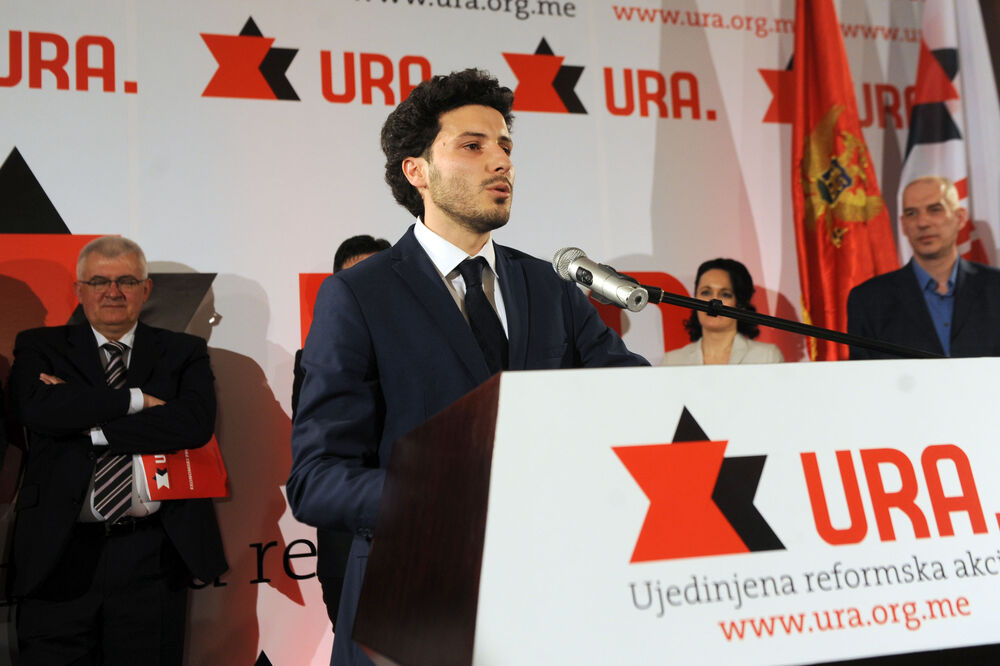 Građanski pokret, URA, Dritan Abazović, Foto: Savo Prelević