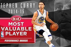 Stef Kari MVP regularnog dijela NBA lige