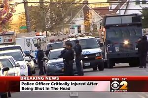Njujork: Policajac upucan u glavu (video)