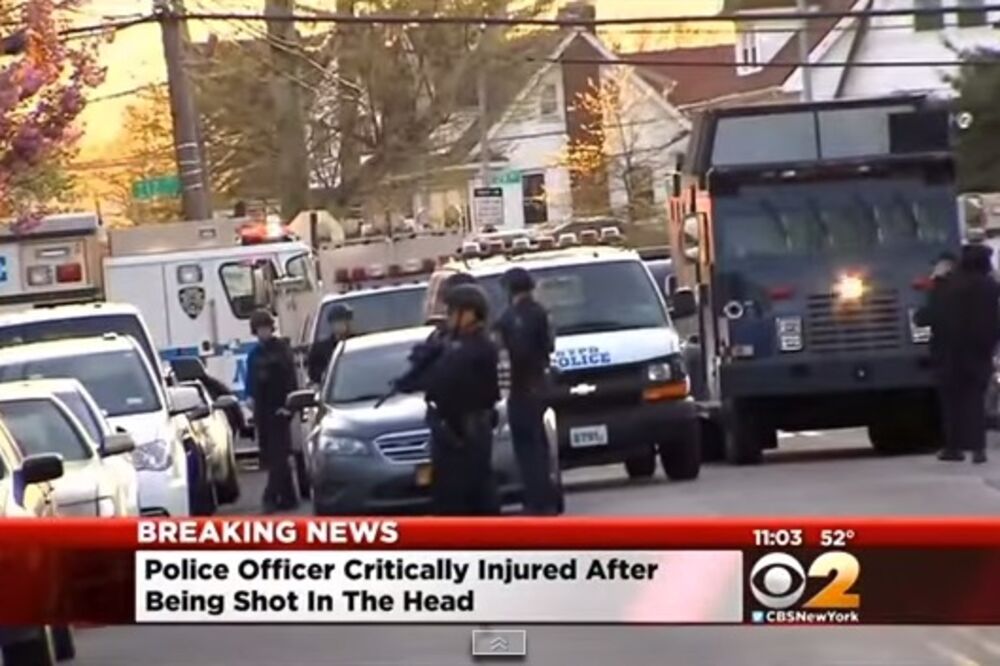 Njujork,policjajac upucan, Foto: Printscreen (YouTube)
