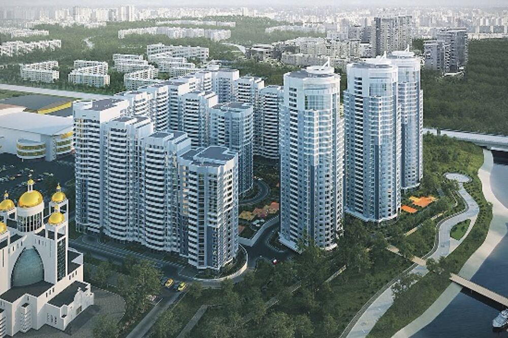 Građevinski projekat, Kličko, Foto: Www.sunrivera.com.ua/o-komplekse