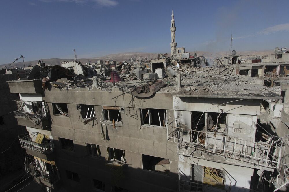 Sirija, bombardovanje, Foto: Reuters