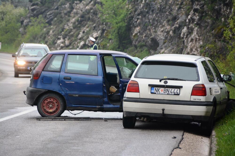 Saobraćajka na Brlji, Foto: Svetlana Mandić