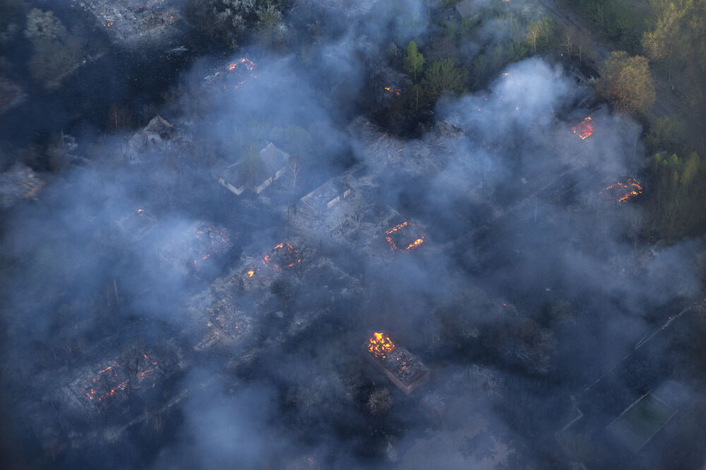 Černobilj požar, Foto: Beta/AP