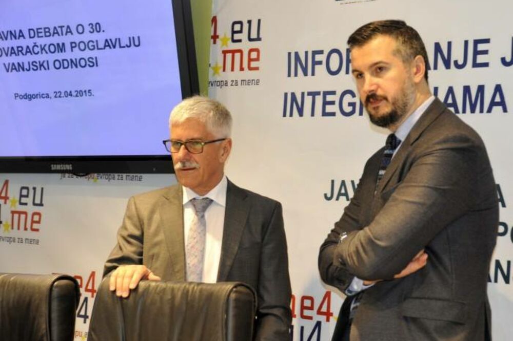 Mitja Drobnič, Aleksandar Pejović, Foto: Eu.me