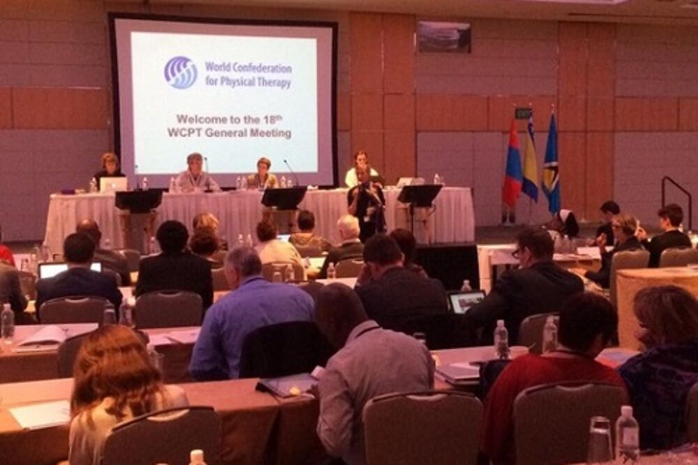 Fizioterapeuti, Skupština WCPT, Foto: Udruženje fizioterapeuta Crne Gore