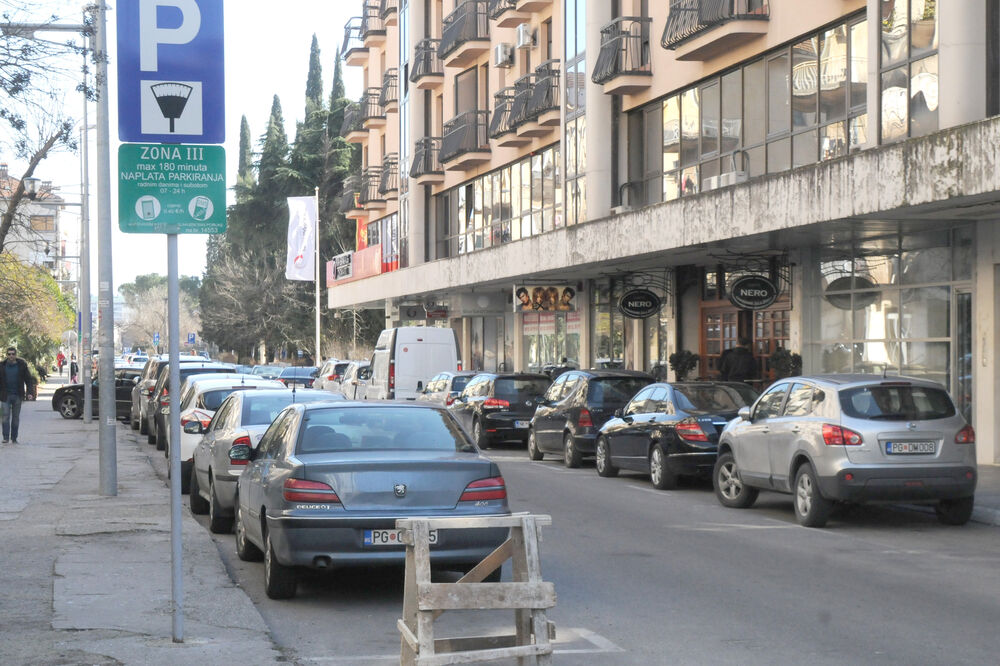 parking, Podgorica, Foto: Arhiva "Vijesti"