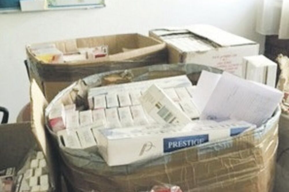 Uprava carina - zapljena cigareta, Foto: Uprava carina