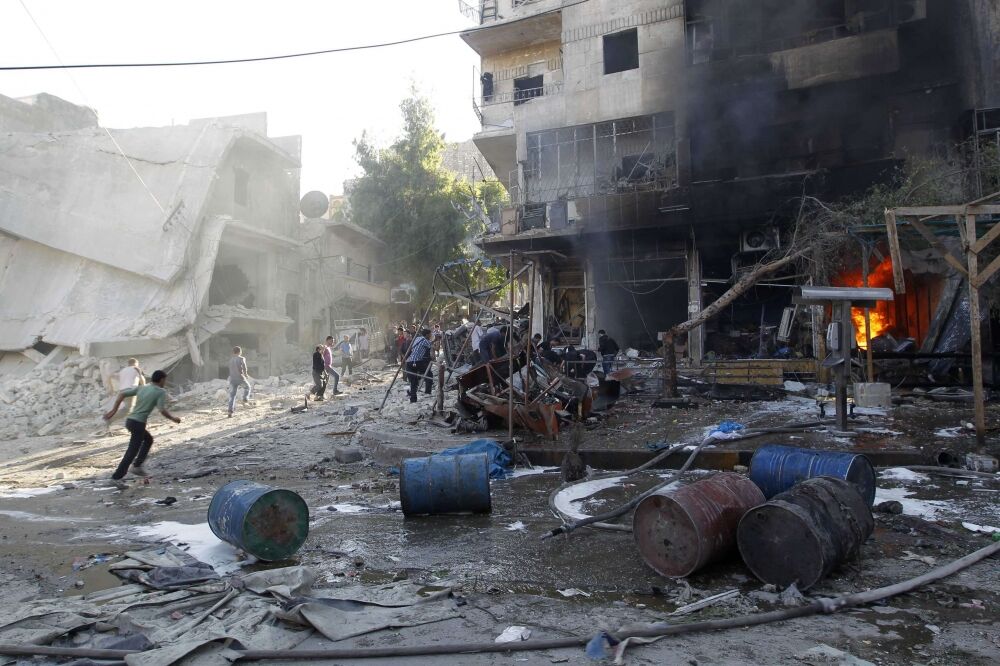 Alep, napad, Foto: Reuters