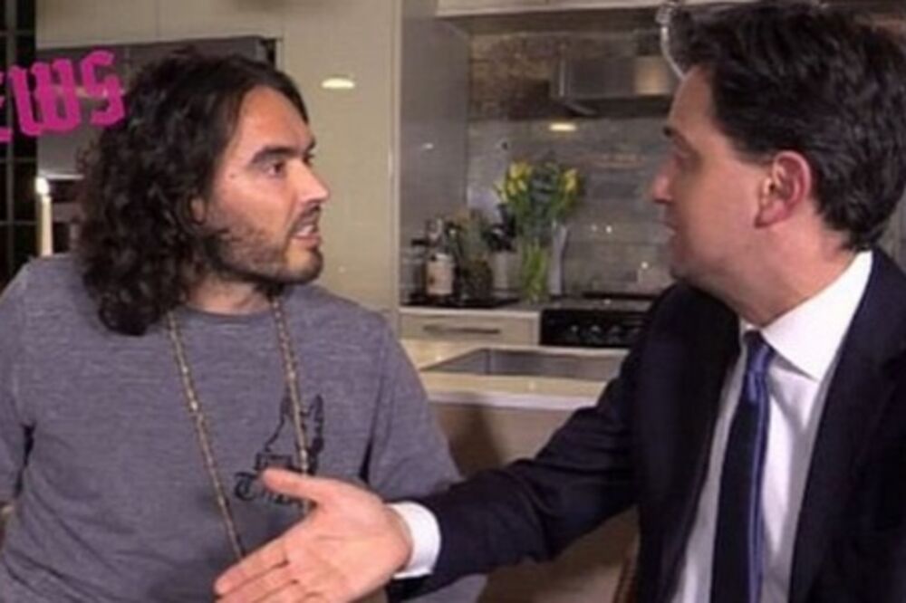 Rasel Brend, Ed Miliband, Foto: Screenshot (YouTube)