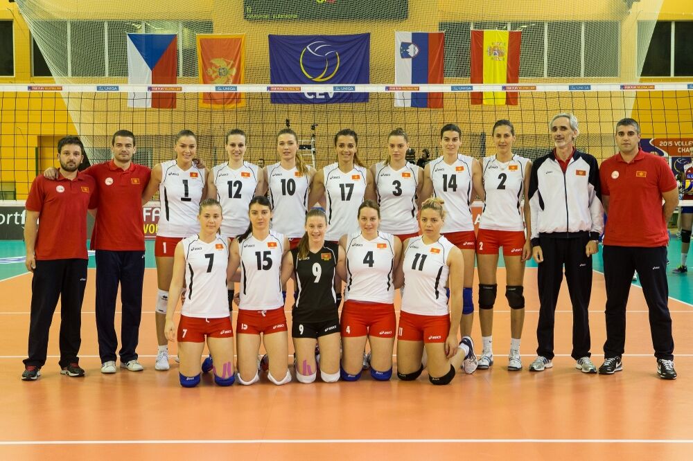 Odbojkašice Crne Gore, Foto: Cev.lu