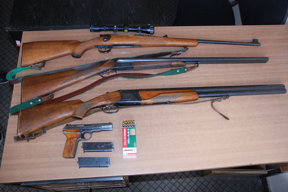 zapljena oružja, Foto: Uprava policije