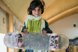 Bicikl je zabranjen, ali mlade Avganistanke sada voze skejt