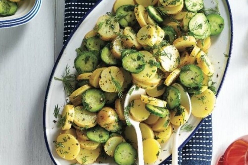 Krompir salata sa krastavcima, Foto: Gastro.vijesti.me