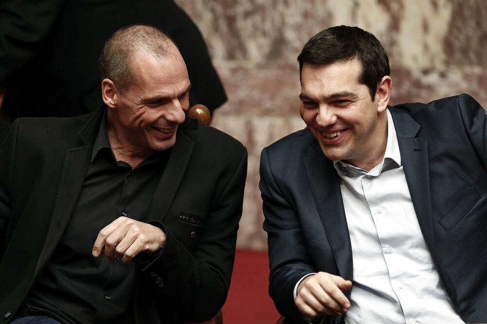 Janis Varufakis, Aleksis Cipras, Foto: Reuters