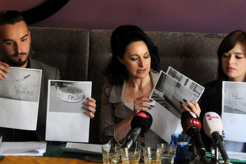 Stevan Milivojević, Ksenija Rakočević, Tatjana Bečanović, Foto: Boris Pejović