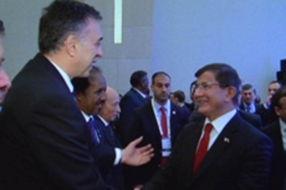 Ahmet Davutoglu, Filip Vujanović, Foto: Predsjednik.me