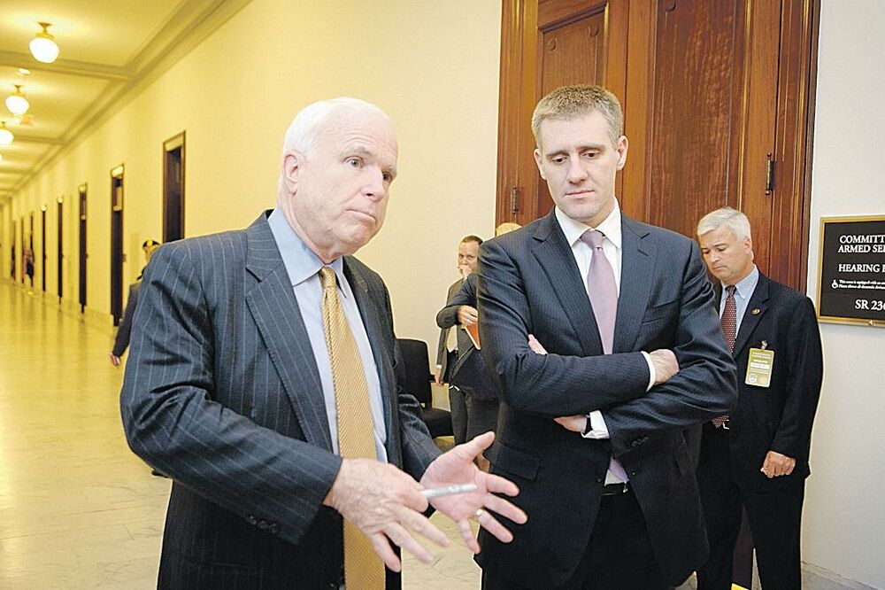 Džon Mekejn, Igor Lukšić, Foto: Gov.me