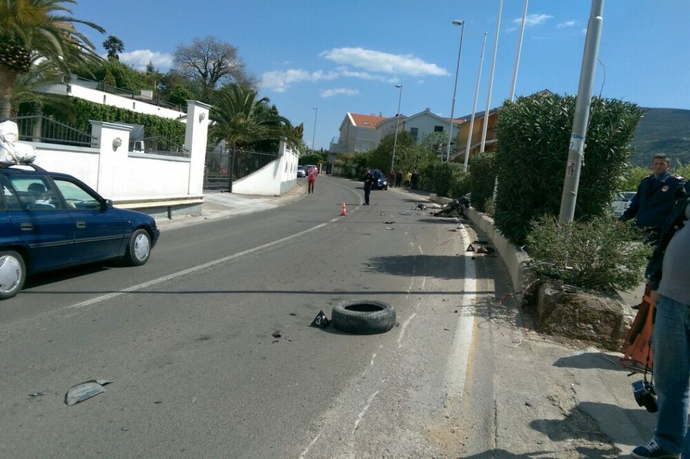 Kumbor saobraćajna nesreća, Uroš Vojvodić, Foto: Slavica Kosić