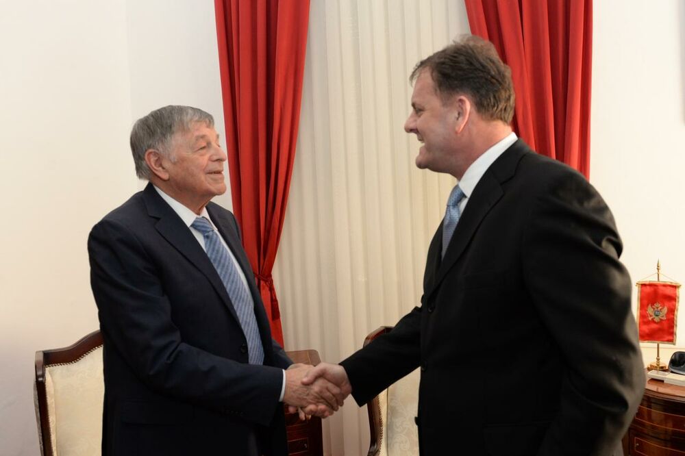 Stijepović i Nikola Petrović, Foto: Podgorica.me