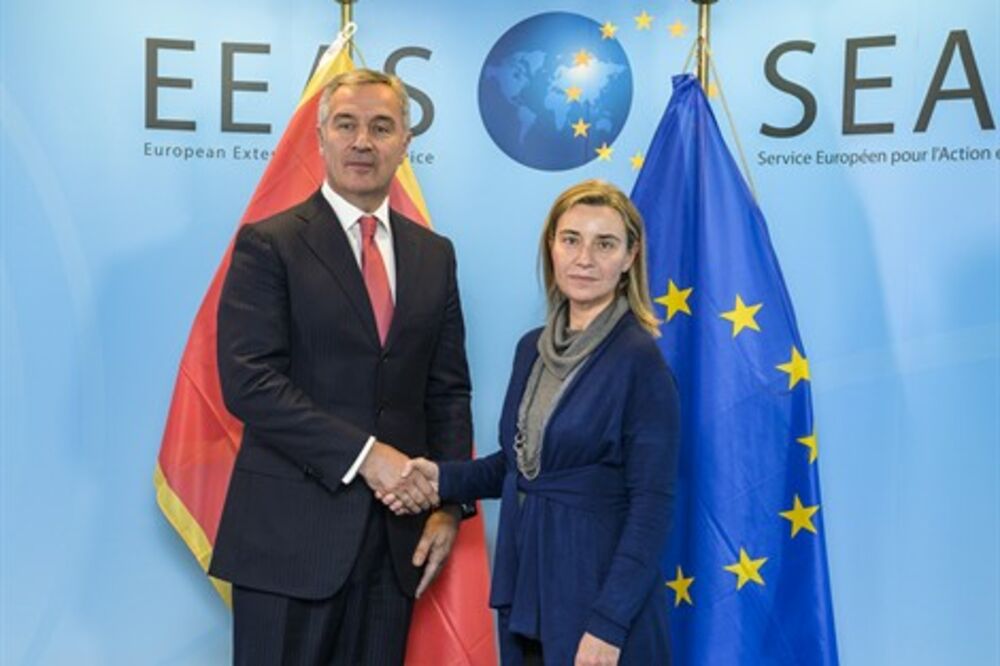 Milo Đukanović i Federika Mogerini, Foto: Gov.me