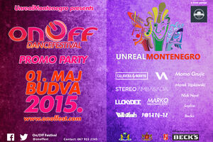 Promo party On/Off festivalA na Jazu 1. maja